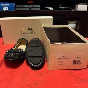 Used coach loafers still in great condition worry about five times